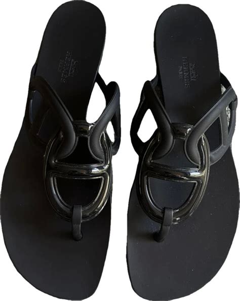 hermes aloha sandals leather|hermes aloha sandals discontinued.